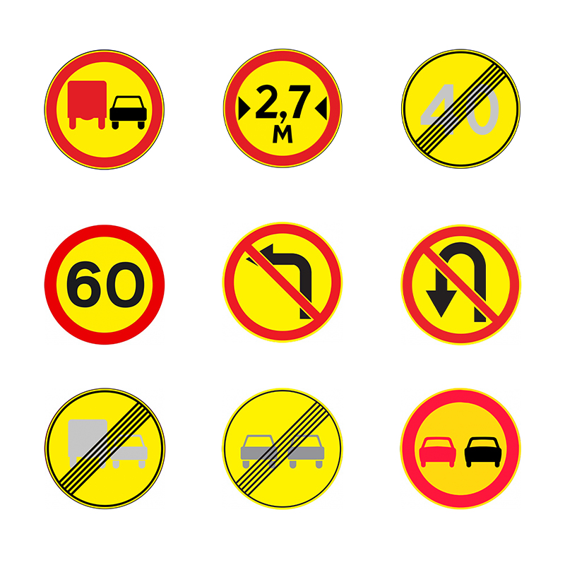 Почему знак желтый. Временные дорожные знаки. Временные дорожные знаки дорожные таблички. Дорожные знаки на желтом фоне. Знаки дорожного движения временные на желтом фоне.